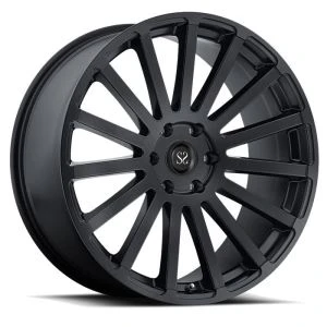 Mercedes Benz C63 5x112 için 20x9.0 Parlak Siyah 1-PC Dövme Tekerlekler